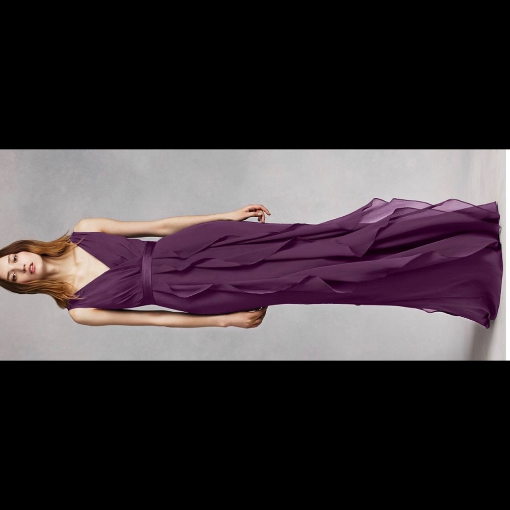 Formal bridesmaid dress  Vera Wang size 16.